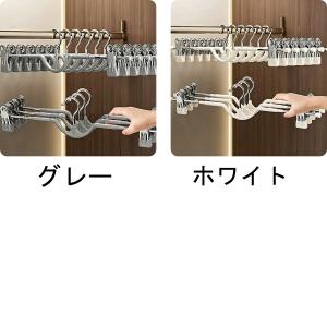 ズボンハンガー スカートハンガー クリップ 滑...の詳細画像1