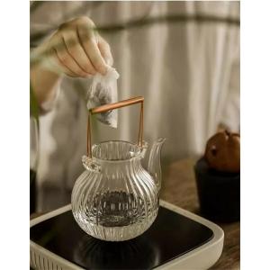 ティーポット 耐熱ガラス 650ml 直火OK...の詳細画像2