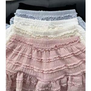 レディース ミニスカート レース フレアスカー...の詳細画像4