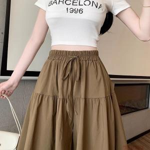 キュロットスカート レディース 夏 ハーフパン...の詳細画像3