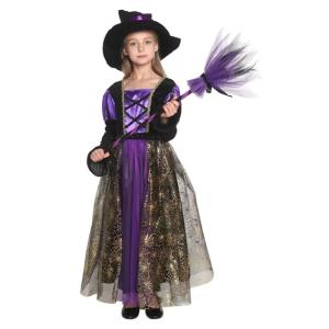 ハロウィン 魔女 コスチューム 子供 女の子 ...の詳細画像3