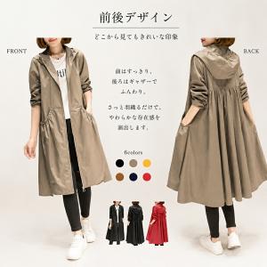 トレンチコート レディース 春 秋 アウター ...の詳細画像2