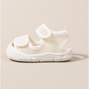 ベビー キッズ サンダル 夏用 ファーストシュ...の詳細画像1