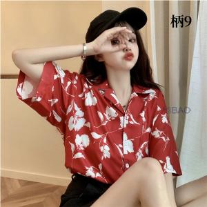 アロハシャツ レディース 半袖 花柄シャツ 半...の詳細画像2