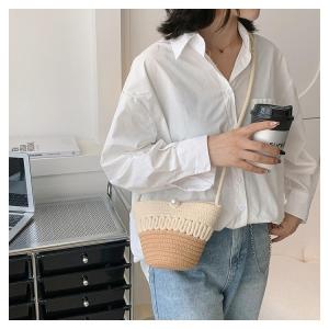 かごバッグ ショルダーバッグ レディーストート...の詳細画像2