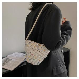 かごバッグ ショルダーバッグ レディーストート...の詳細画像3