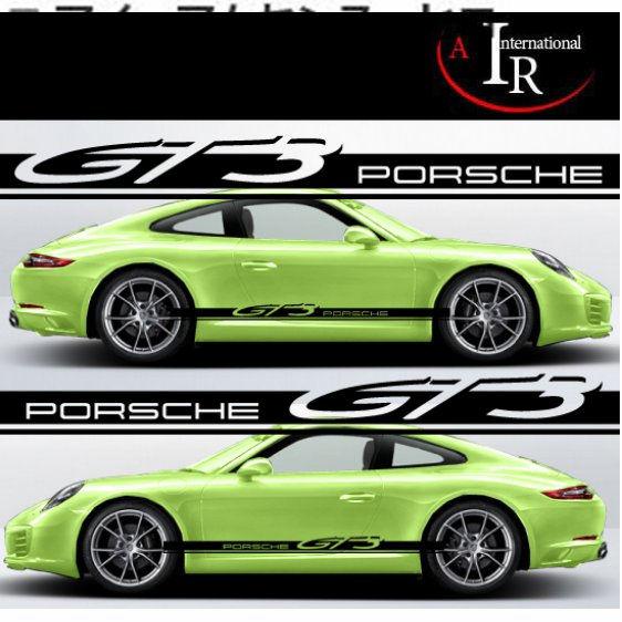 高品質 ★PORSCHE★ポルシェ★GT-3★サイドステッカー★デカール★カラー選択★