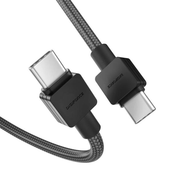 DIGIFORCE USB-C to usb-c ケーブル Type C オス PD対応ケーブル 1...