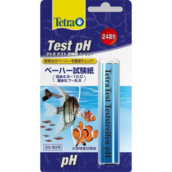 テトラ (Tetra) テスト試験紙 pH テスト 淡水・海水用