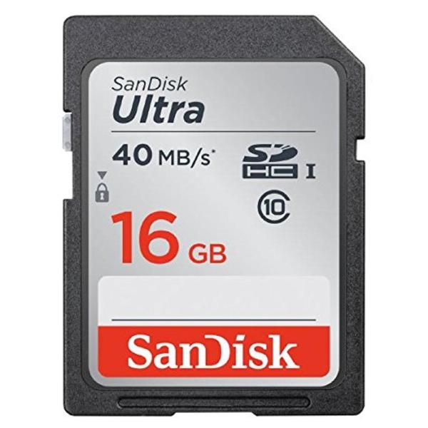 SanDisk Ultra SDHCカードUHS-I Class10 16GB 40MB/Sec 国...