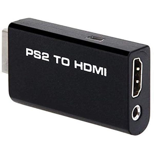 DUOLEI PS2 to HDMI コンバーター テレビ PC接続コネクター 変換アダプター 小型...