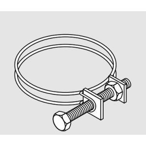 給湯器 部材 ノーリツ　【φ53締付バンドSUS 3516300】　GSYガスふろがま用部材(給湯器付含む)｜maido-diy-reform