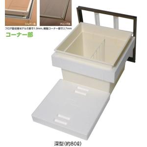 床下収納庫 点検口 断熱床下収納庫 600型 6DADSJ 浅型 断熱 YPC アルミ
