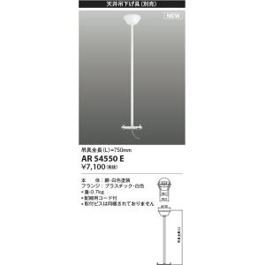 コイズミ照明 AR54550E 非常用照明器具 誘導灯 吊り具 L=750mm 取付ビス別売 配線用...
