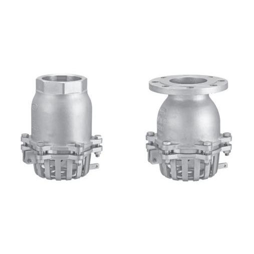 スリーエム工業 フートバルブ 【10FF-13 100A】 SUS製F付フート弁レバー付 40℃(常...