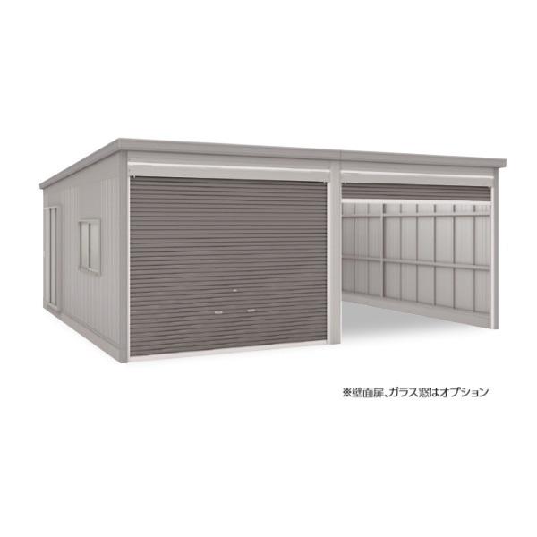 イナバガレージ 『※関東限定※ GRN-3662HL-2 一般型』 ガレーディア ハイルーフ 2台収...