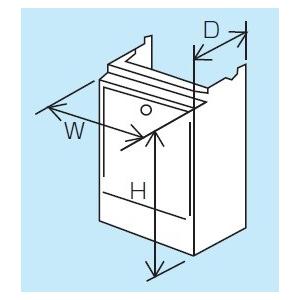 パーパス　HC-4510　ガス給湯器部材 設置用部材 配管カバー [◎]｜maido-diy-reform