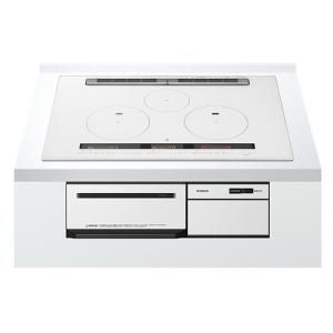 日立 IHクッキングヒーター 日立 HT-M200XTF(W) M200Tシリーズ 3口IH 