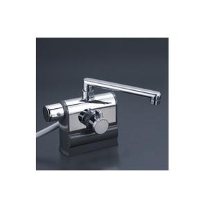 KVK KVK KM3008R デッキ形サーモスタット式混合栓 右ハンドル仕様 可変