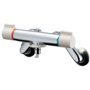 水栓金具 カクダイ　127-110K　洗濯機用混合栓（ストッパーつき） 逆流防止機能付 寒冷地用 [...