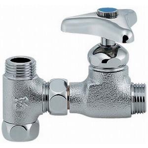 カクダイ,回転分岐水栓,湯沸器分岐用(壁付け水栓分岐用)782-103 : 水道