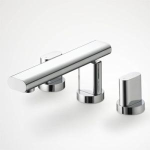 KVK 水栓金具 KVK KF2008G3 デッキ形2ハンドルシャワー : まいどDIY