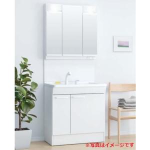 TOTO 洗面化粧台 Vシリーズ 間口750mm エコミラー 三面鏡 リフォーム
