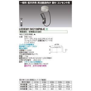 TOSHIBA（東芝） LED非常用照明器具 直付形 民泊施設向け コンセント型