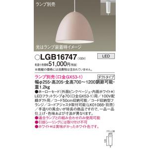 パナソニック　LGB16747　ペンダント LED ランプ別売（口金GX53-1) 吊下型 ホーロー...