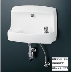 手洗い水洗　一式 TOTO ○TOTO コンパクト手洗器 セット品番【LSL570ASR】埋込手洗器