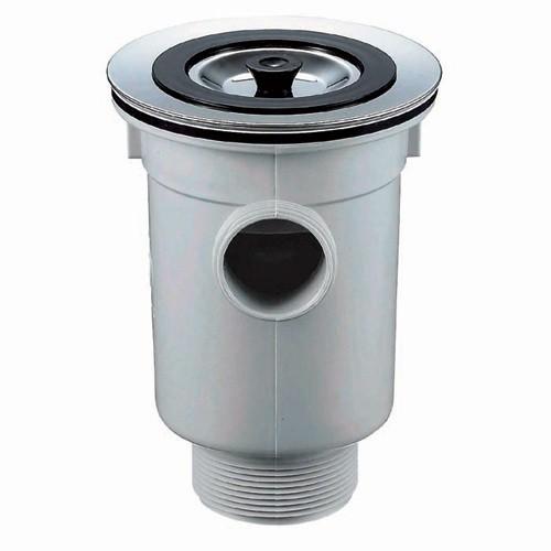 ミヤコ 流し台トラップ　M14SSW　寸法50 二槽シンク用