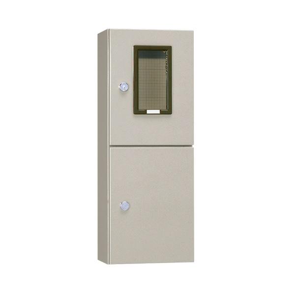 日東工業 MS-12B 引込計器盤キャビネット 水切 防塵・防水パッキン付 ライトベージュ [£]