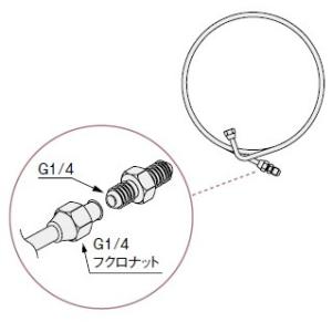 石油ふろ給湯器 ノーリツ 部材　【延長送油管マル8セット（3m）  0500045】　オイルタンク関連部品｜maido-diy-reform