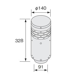 ノーリツ 【 排気トップ Y-90A 0501531 】 石油給湯器 部材 屋外用排気トップ