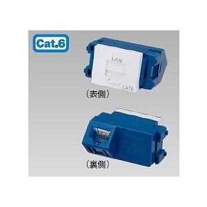 電設資材 パナソニック　NR3470W(発注単位：10)　J-J型情報モジュラジャック(CAT6)(埋込型)(プラグ接続型)(ホワイト)