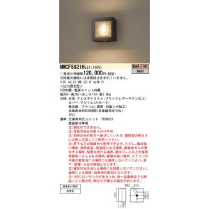 パナソニック NWCF59216LE1 ブラケット LED(電球色) 壁直付型 40形 防雨型 ブラ...