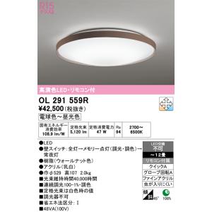 ODELIC（オーデリック） OL251614R LEDシーリングライト 8畳用 R15高