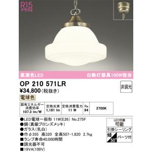 ODELIC（オーデリック） OA253409 ペンダントライト 傾斜天井対応50度