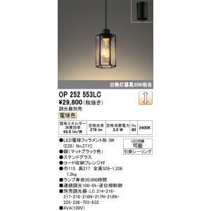 ODELIC（オーデリック） ペンダント 【OP034398LCR】【OP 034 398LCR