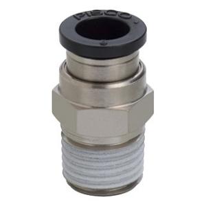 日本ピスコ　PC6-01　チューブフィッティングストレート [■]