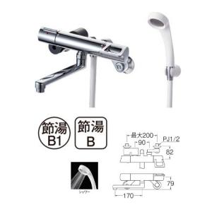 TOTO 浴室用水栓金具 TBV03411J GGシリーズ 壁付サーモスタット TOTO 浴室用水栓金具 TBV03411J GGシリーズ 壁付サーモスタット