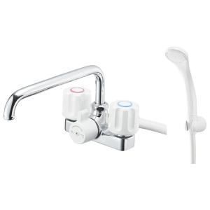 LIXIL リクシル サーモスタット付シャワーバス水栓 RBF-822N 楽天市場】LIXIL リクシル サーモスタットバス水栓 めっきハンドル