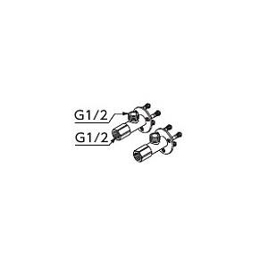 TOTO 湯ぽっと部材 TOTO TN57-1R アクアオート（自動水栓）取付用脚 湯 