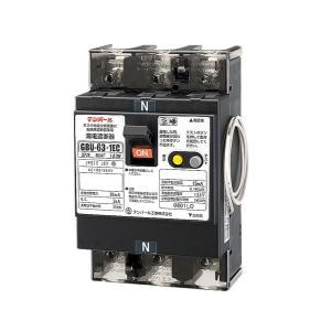 テンパール工業 漏電遮断器　U6301EC6030V　単3中性線欠相保護付 GBU-63・1EC 60A 30mA [£]｜maido-diy-reform