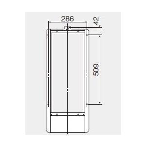 リンナイ（Rinnai） ガス給湯器 部材 UOP-5030-3 扉内設置用取付BOX