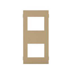 神保電器 WJA-2 (ライトベージュ) Ｊワイド化粧プレート