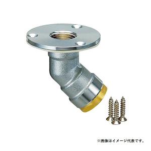 オンダ 【WL13-1313-S 黄銅】 WL13型 床立上げアダプター 共用 呼び径Rc1/2 ツバ径φ58 13A [□]｜maido-diy-reform