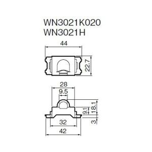 電設資材 パナソニック WN3021H(発注単...の詳細画像1