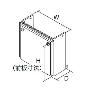 リンナイ 【WOP-F101(K)SS (24-1598)】 配管カバー ガス給湯器 部材 シャイニーシルバー [≦]｜maido-diy-reform