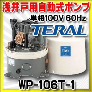 テラル(旧三菱) 浅井戸用自動式ポンプ 単相100V 60Hz【WP-106T-1】｜maido-diy-reform